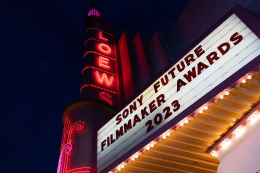 Sony Future Filmmaker Awards 2023 ceremony 