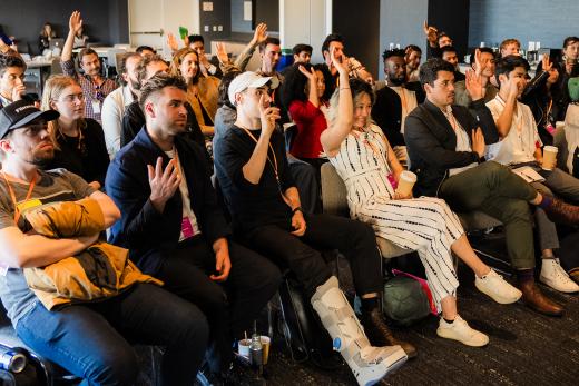 Shortlisted filmmakers attend the Sony Future Filmmaker Awards 2024 workshop program