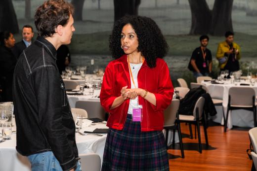 Shortlisted filmmakers at sessions with the American Society of Cinematographers at the Sony Future Filmmaker Awards 2024 program