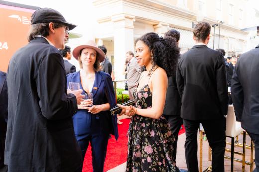 Shortlisted filmmakers at the Sony Future Filmmaker Awards 2024 ceremony