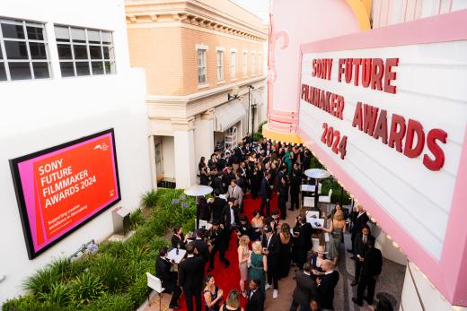 The Sony Future Filmmaker Awards 2024 ceremony took place at the Cary Grant Theatre in Los Angeles on 30 May 2024