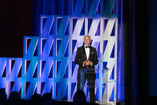 Scott Gray, Founder & CEO of Creo at the Sony Future Filmmaker Awards 2024 ceremony