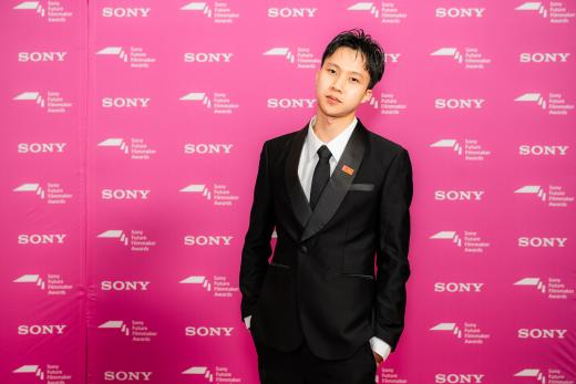 Shortlisted filmmaker Muangthai Sarupkarn at the Sony Future Filmmaker Awards 2024 ceremony