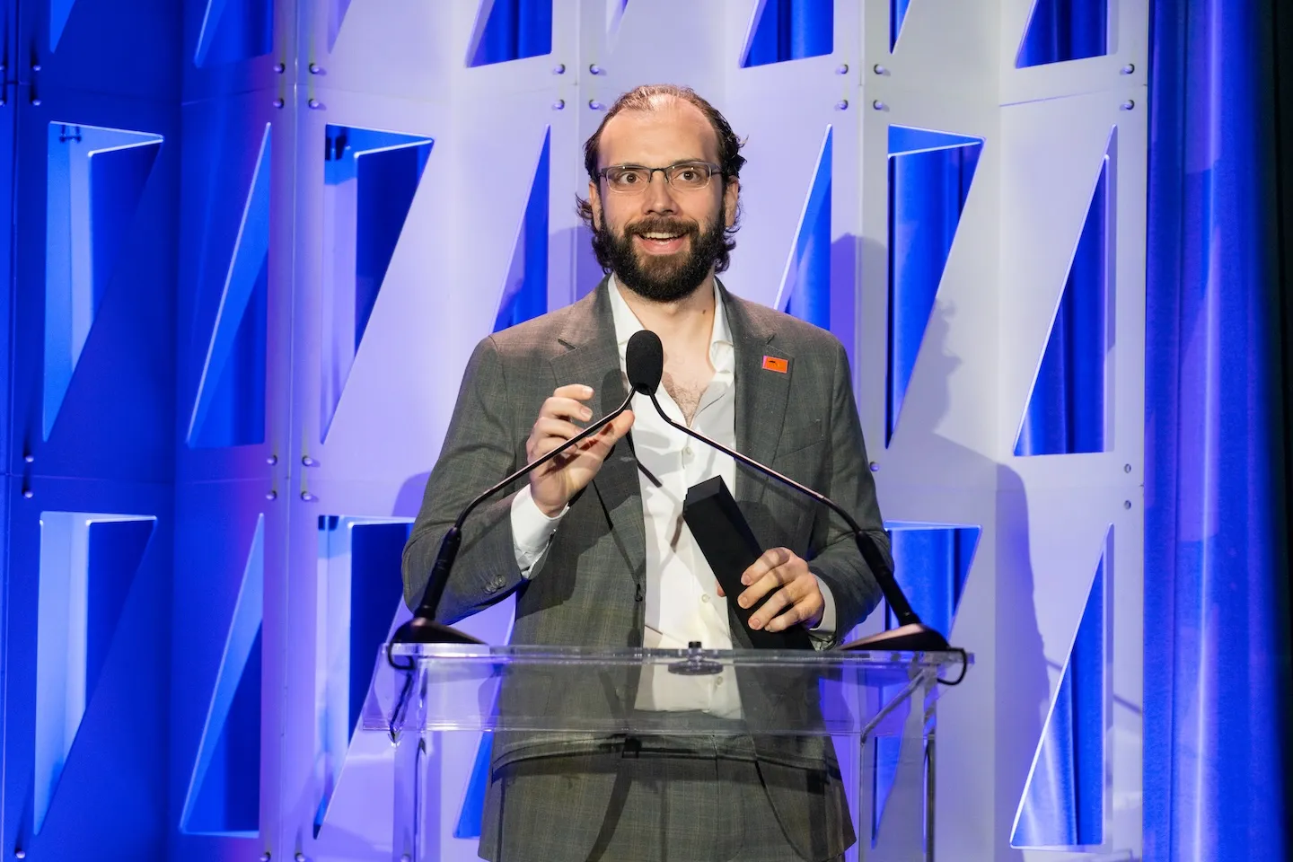 Kyle Novak at the Sony Future Filmmaker Awards 2024 ceremony