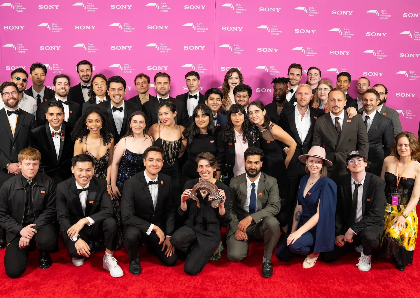 2024 shortlisted filmmakers on the red carpet