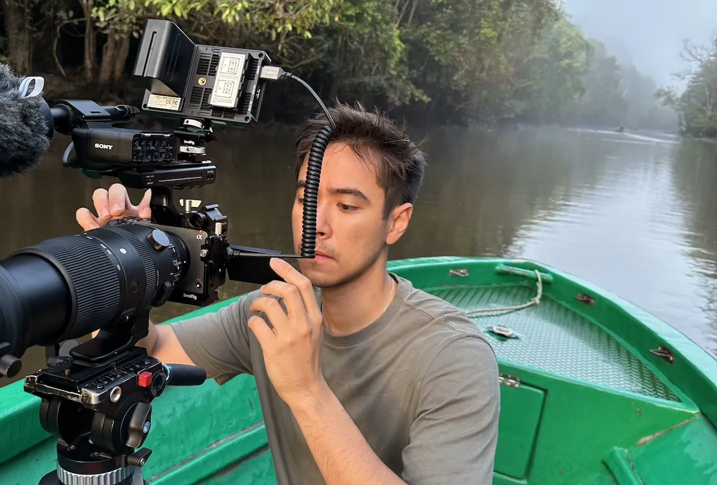 BTS: Myles Storey in Malaysia filming 'Would You Still Love Me If I was a Sticky Frog?'